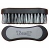 Brosse de tête bicolore T de T - Noir / gris