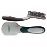 Brosse à crins bicolore T de T - Noir / gris