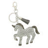 Sleutelhanger Equi-Kids Piaffer - Zilver / zwart