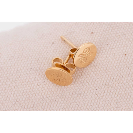 Boucles d'oreilles poussoir Pénélope Lou Arabesque