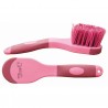 Brosse à pieds bicolore T de T - Bordeaux / rose