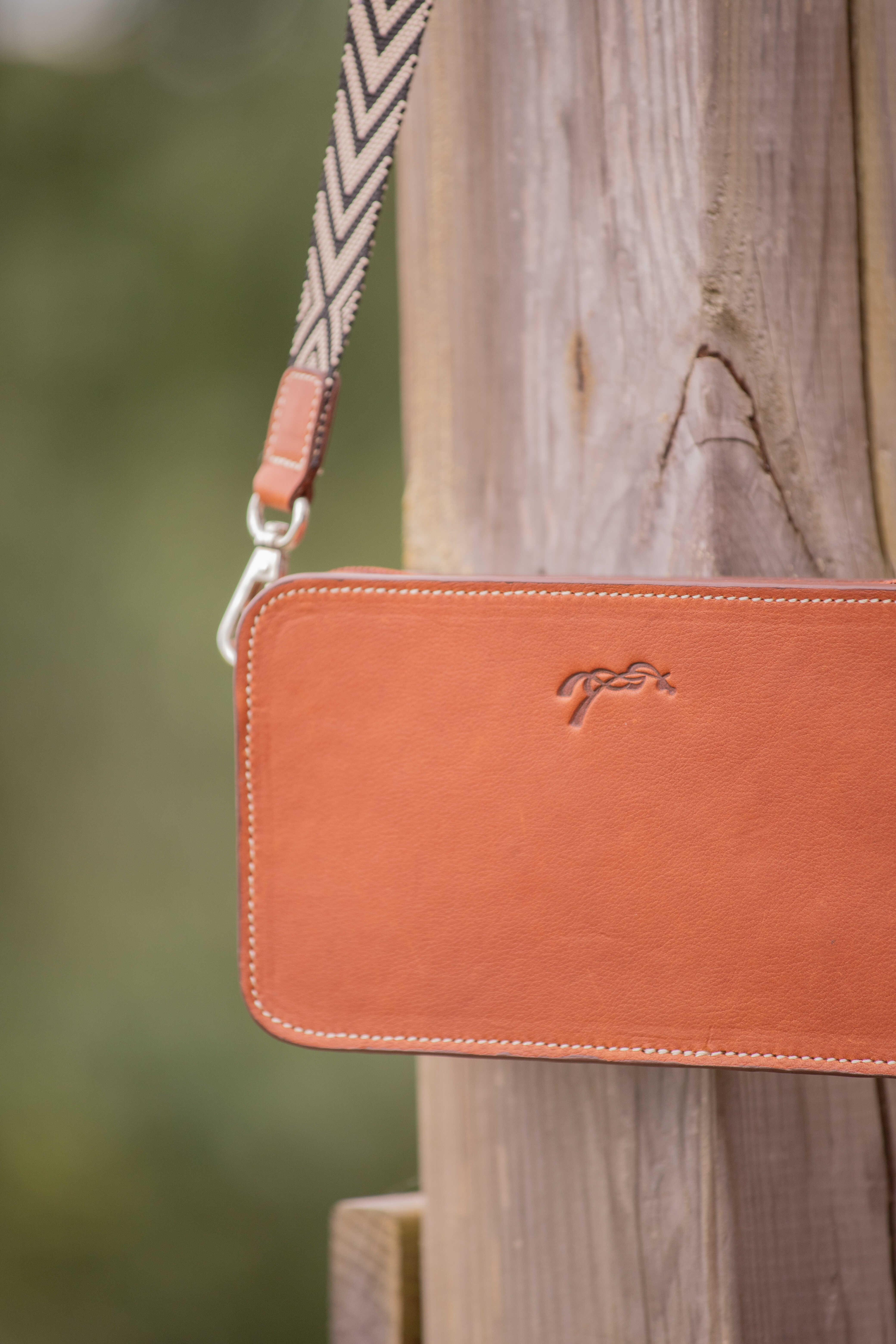 Sac bandoulière Pénélope Lizzie Cognac Marron Sac bandoulière Pénélope Lizzie Cognac Marron