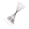 Massieve polyamide longeerzweep WHIP & GO - Zwart