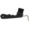 Cure-pieds brosse T de T - Noir