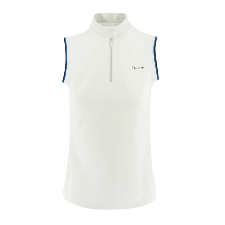 Polo de concours Equit'M sans manches femme