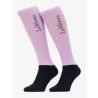 Chaussettes de concours LeMieux 2 paires - Lilac