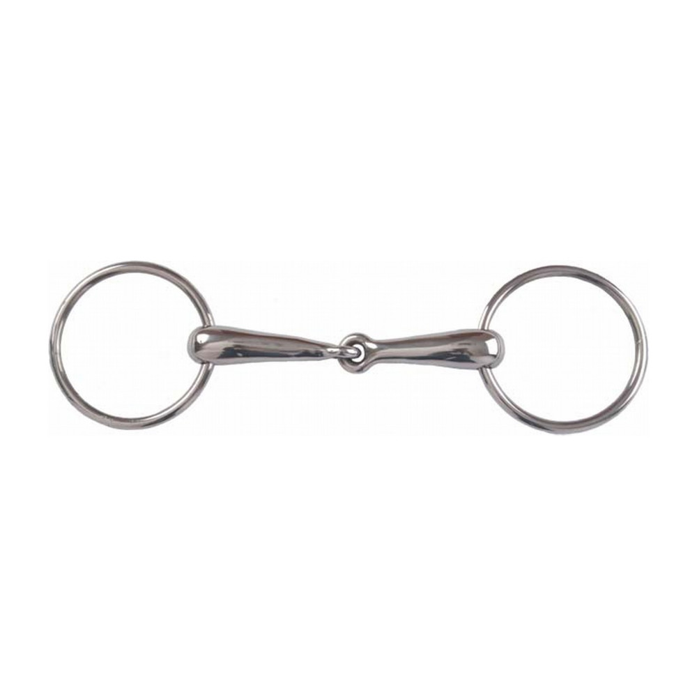 Sturring Mors 2 anneaux creux T de T pour cheval