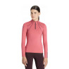 Sous-vêtement mesh Mia LeMieux Young Rider manches longues - Cranberry