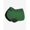 Tapis LeMieux Reflective Suede Close Contact Square - Vert hunter