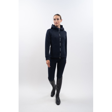 Technische sweatvest met rits Harcour Ava