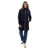 Veste longue Harcour Abby - Marine