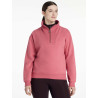 Pull LeMieux col quart zippé Keira femme - Cranberry