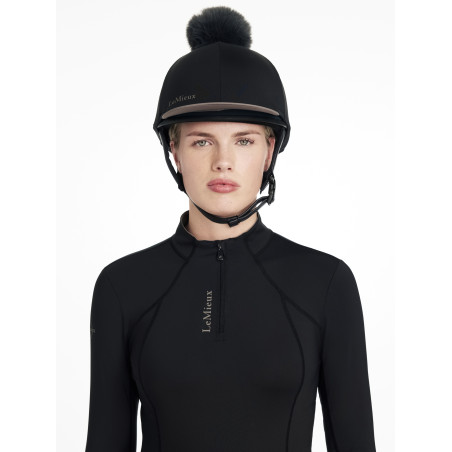 LeMieux Klassieke muts met afneembare pompon