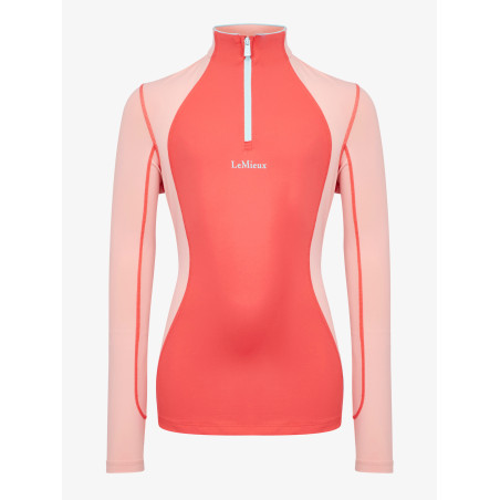 Lange mouwen base layer Young Rider LeMieux Harlow Coral