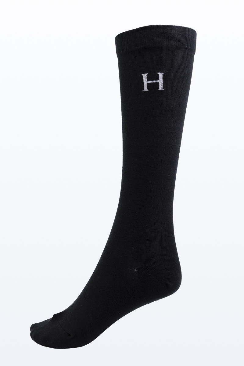 Chaussettes Harcour Aiko par 3 Cacao / noir / tartan