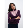 Sweater Harcour Ambre - Vijg / lichtroze