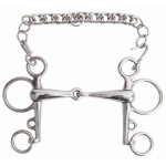 Mors Pelham plein kleine takken T van T