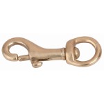 Mousqueton à pompe œil rond T de T