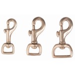 Mousqueton à pompe œil carré T de T