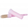 Hoefborstel + T-vormige dop van T - Roze