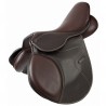 Selle d'obstacle synthétique T de T - Chocolat