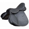 Selle d'obstacle synthétique T de T - Noir