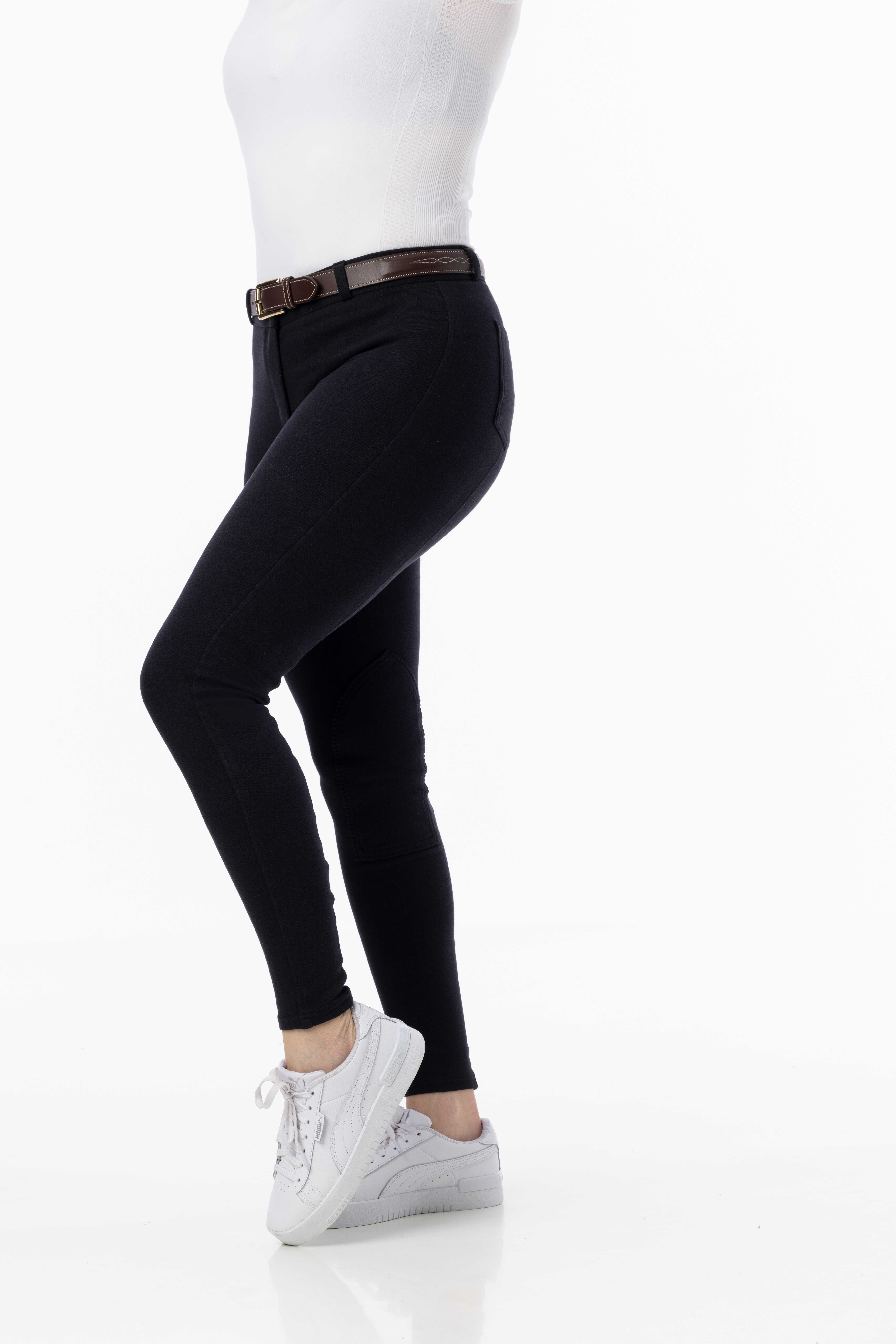 Pantalon Riding World Memphis enfant Bleu marine Pantalon Riding World Memphis enfant Bleu marine