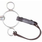 Pelham lederen en touwteugels T van T