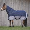 Couverture Equithème Tyrex 600D 150G - Marine / gris