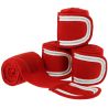 Bandes de polo Equithème Xmas - Rouge / blanc