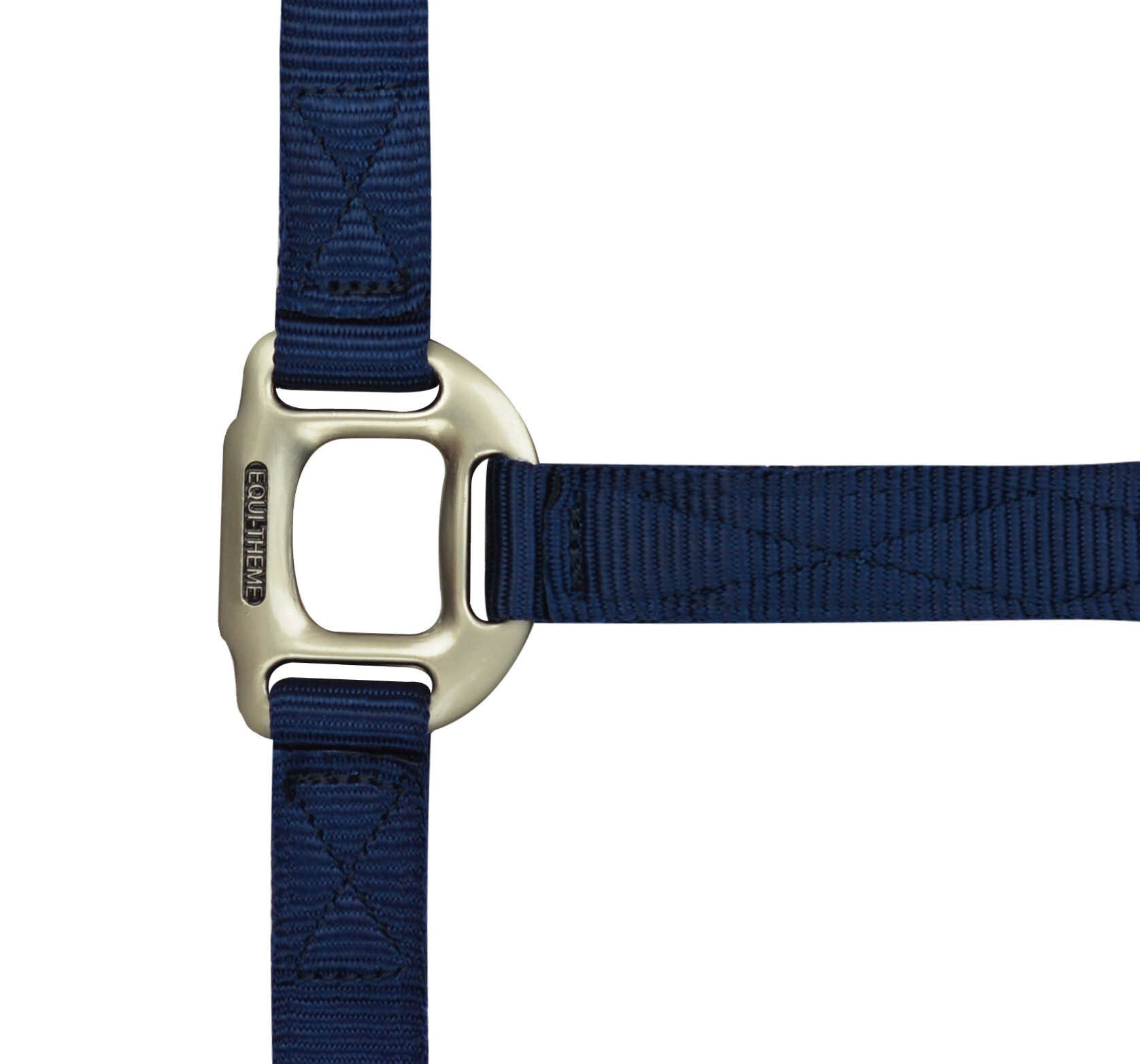 Licol Equithème Nylon Bleu marine