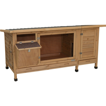 Clapier pour rongeur XXL Vario Kerbl Hobbyfarming