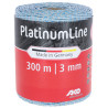 PlatinumLine AKO afrasteringsdraad - Wit / blauw