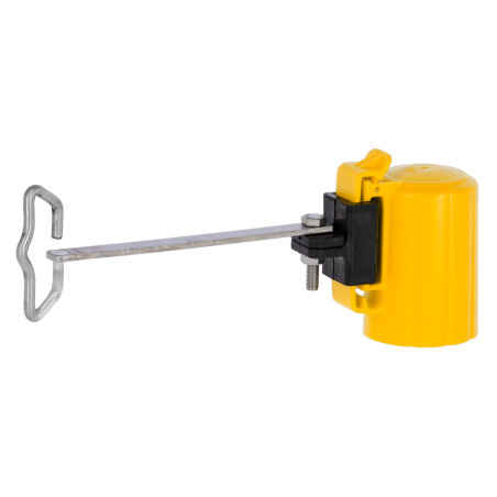 Isolateur de tête, solution d'angle pour ruban / cordelette T-Post AKO