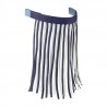 Front met franjes tegen vliegen Horze - Donkerblauw