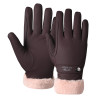Gants HV Polo Garnet - Bois