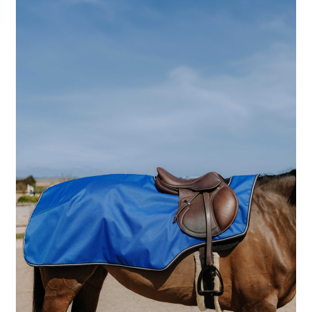 Zadeldeken Equithème Tyrex 1200 D met fleecevoering
