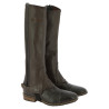 Mini-chaps Equithème cuir - Marron