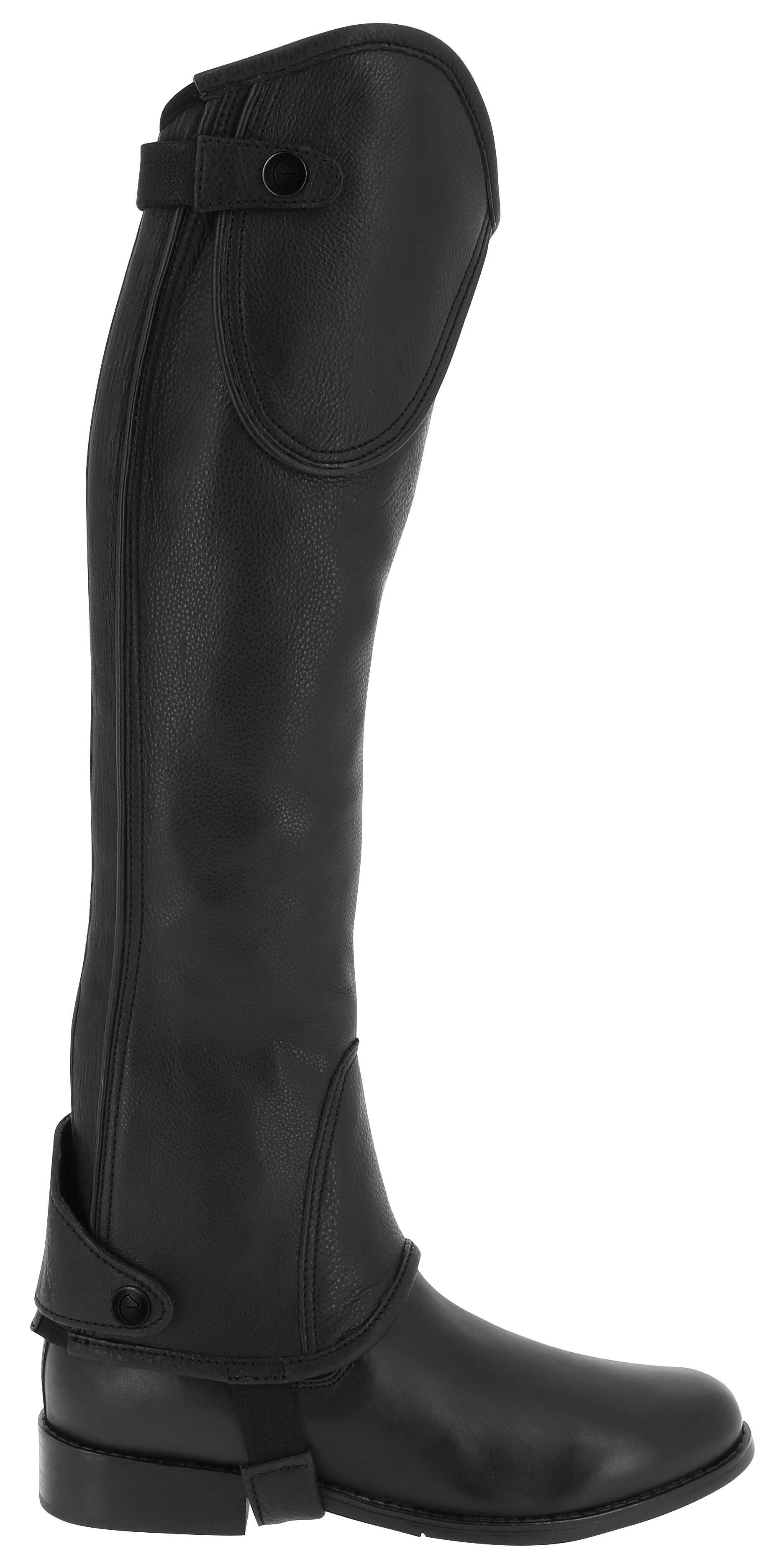 Mini-chaps Equithème Premium Noir Mini-chaps Equithème Premium Noir