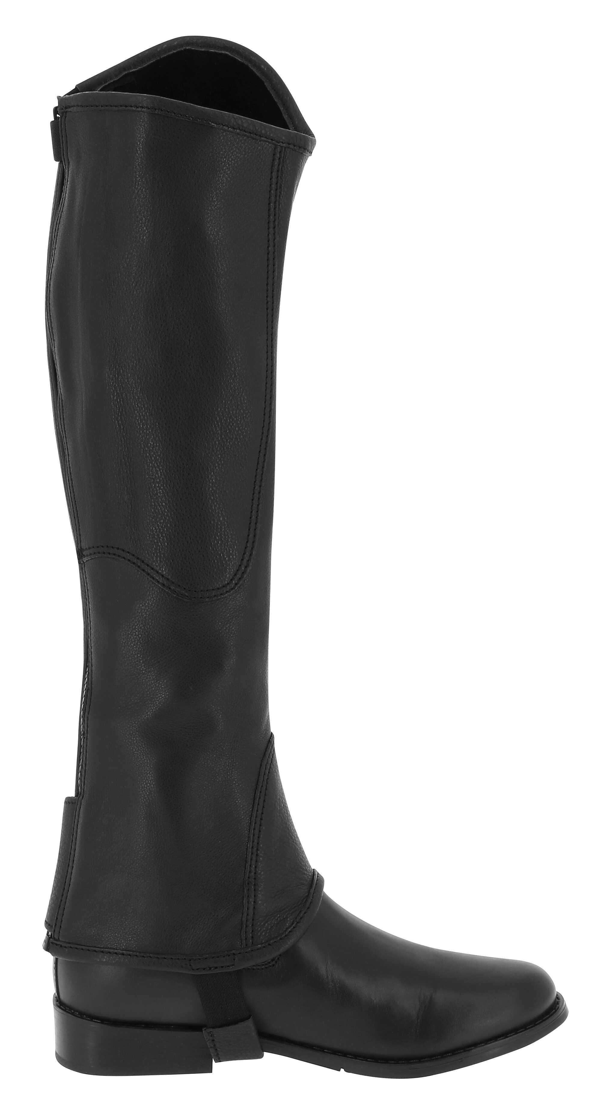 Mini-chaps Equithème Premium Noir Mini-chaps Equithème Premium Noir