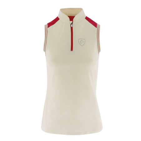 Polo Equithème jersey sans manches
