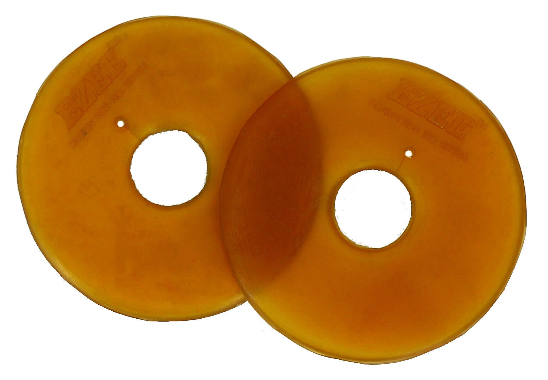 Rondelles de mors Norton semi-ouverte Blanc