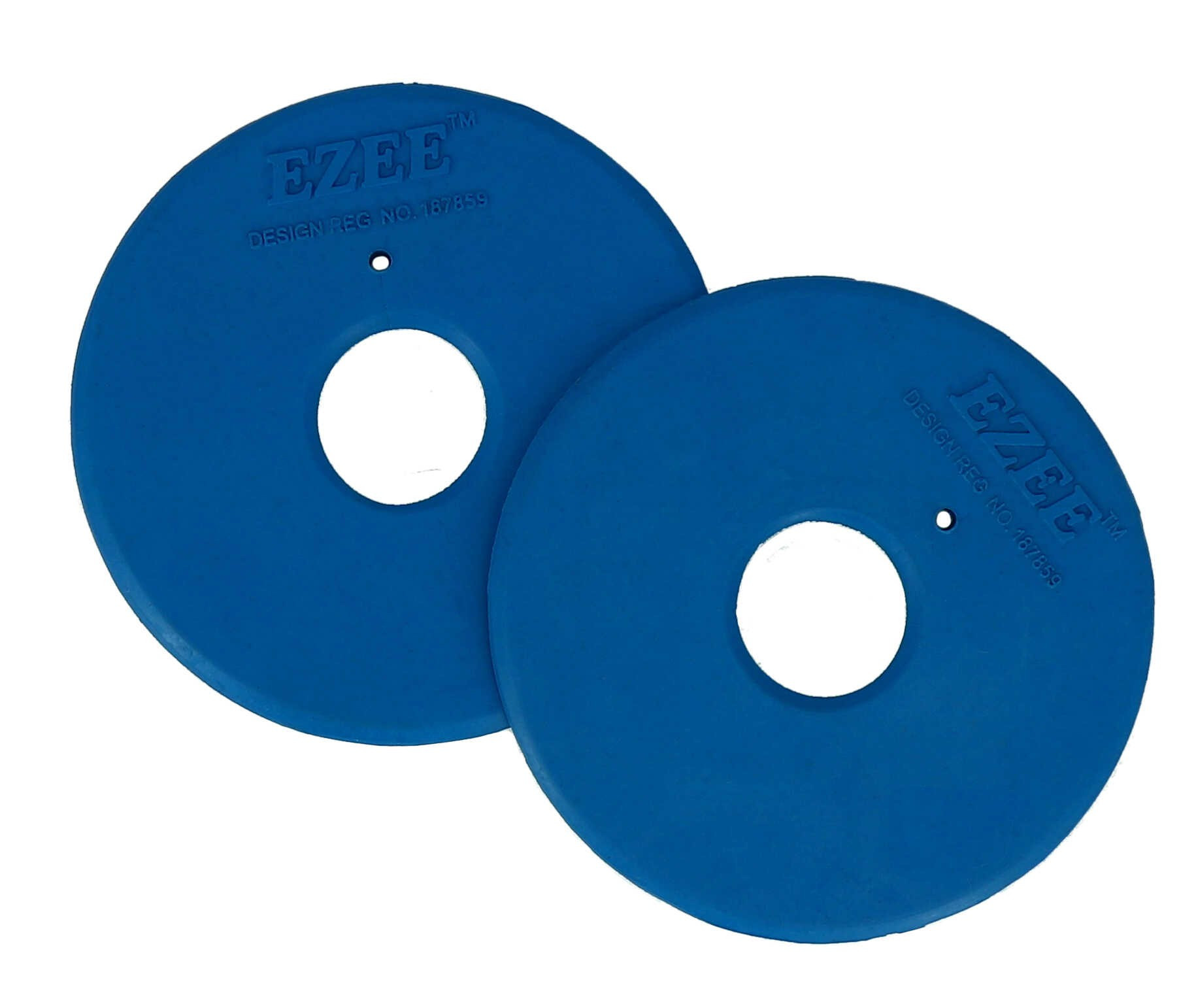 Rondelles de mors Norton semi-ouverte Blanc