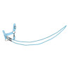 Licol Free Ride Hobby Horse Imperial Riding Free Spirit - Bleu clair / bleu