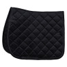 Tapis de selle Euro-Star Velvet Dressage - Noir