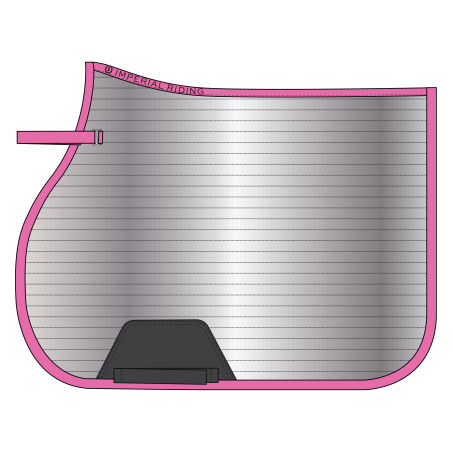 Zadelpad Imperial Riding Reflective GP