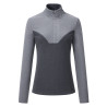 Top HV Polo Pauletta femme - Gris moyen