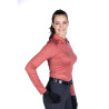 Functioneel T-shirt HKM Rosewood Allover Print - Roest