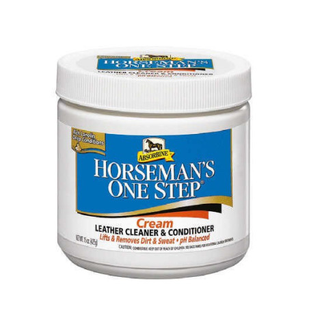Crème leer Absorbine Horseman's one step