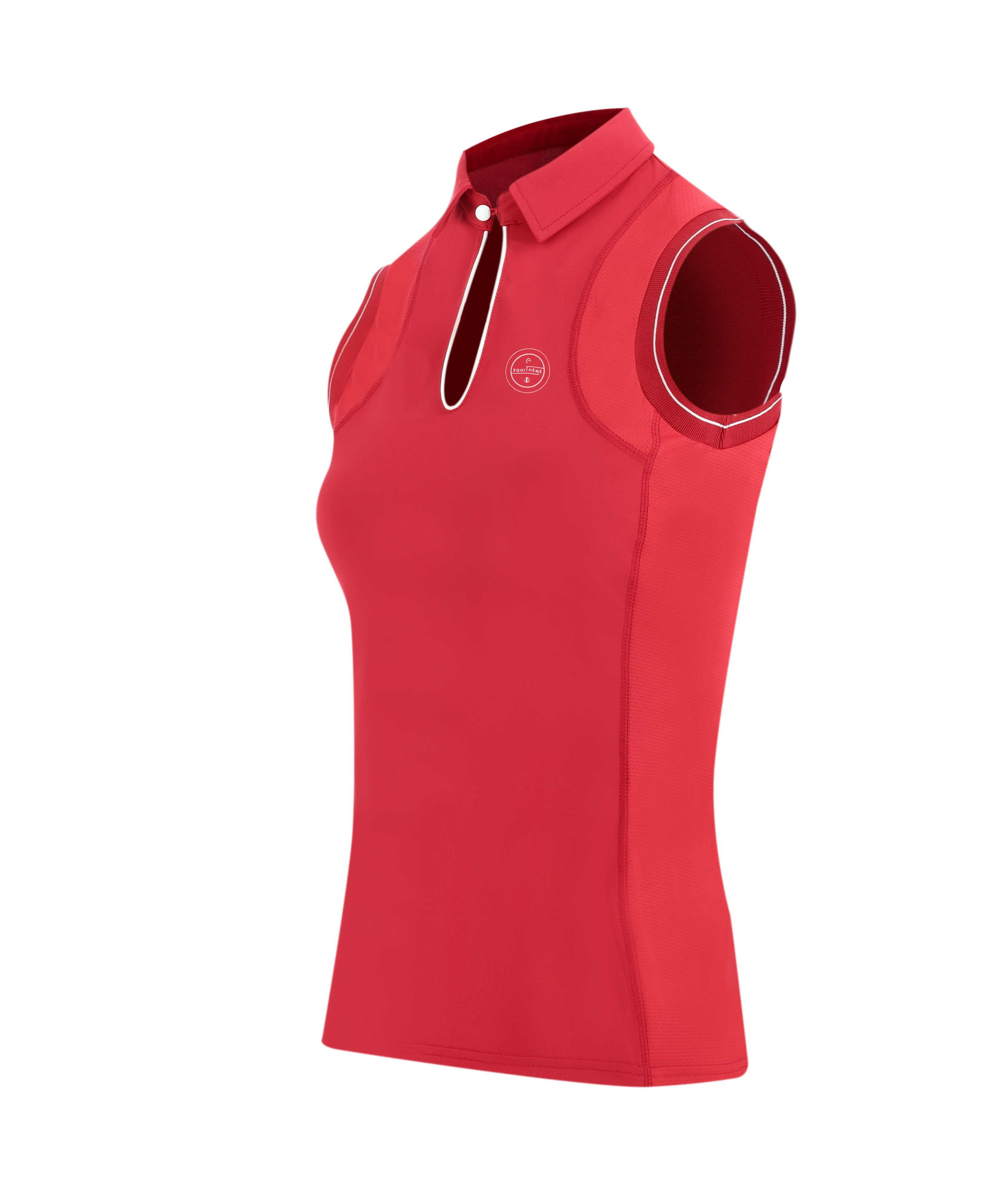 Polo Equithème Sarah zonder mouwen Kers Rood